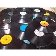 Lote 100 Discos De Vinil Para Artesanato - Decoração