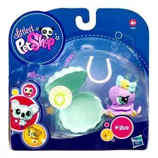 Littlest Pet Shop Purple Octopus (# 1309) Con Figura De 