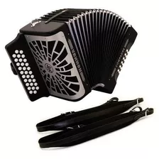 Acordeon Hohner Compadre Fa Negro Con Funda Envio Inmediato