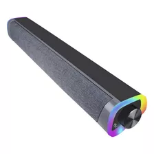 Barra De Sonido Gadnic Efecto Dual Estéreo 3d 8 Luces Color Color Negro