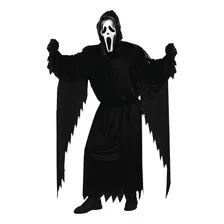 Funworld Disfraz De Cara De Fantasma De Scream, Negro, Talla