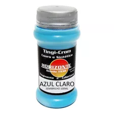 Tinta Para Couro Azul Claro Chuteira Bota Bolsa Tenis 100ml