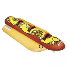 Boia Inflável Airhead Hot Dog - 3 Pessoas - Lancha - Jetski 