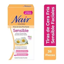 Nair Tiras Depilatorias De Cera Fría Facial Piel Sensible