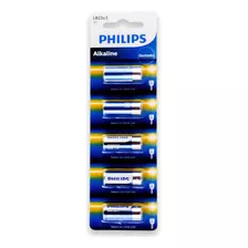 Bateria Pilha A23 12v Philips Lr23x5 Cartela 5 Unidades