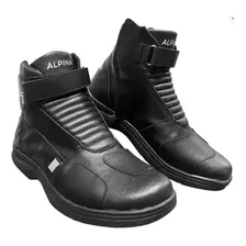 Botas Zapatilla Cuero Cortas -protecciones Alpina T:42,5