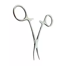 Pinza Baby-mosquito (hartman) Curva, Hemostatica De 10 Cms