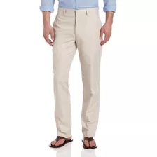 Cubavera Pantalon De Algodon Con Textura En Espiga