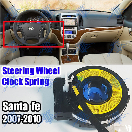 Resorte Reloj Para Hyundai Santa Fe 2.7 V6 2006-2009 Foto 4