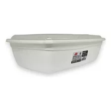 Container Pote Versátil Retangular 3,4l