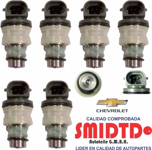 6 Inyectores Gasolina Gris Gmc Sonoma 2.2l 94-97 Foto 4