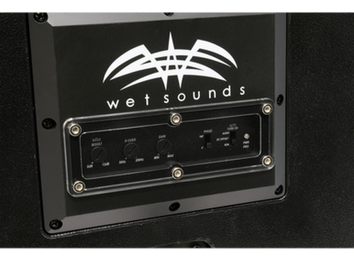 Subwoofer Amplificado Wet Sounds Stealth As-6 250w 6.5 Foto 2