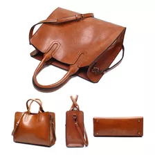 Bolso De Cuero Para Mujer Bolso De Hombro Para Mujer D