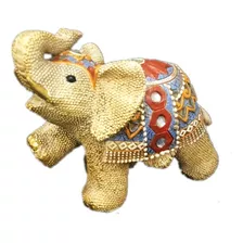 Elefante Enfeite Decorativo Indiano De Resina Sorte