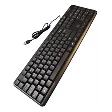 Teclado Usb Kelyx Keq-022 Negro Con Cable