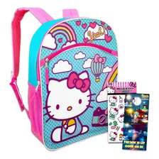 Mochila Escolar Hello Kitty 16 Pulgadas