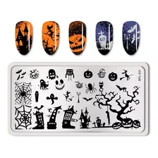 Born Pretty Placa Stamping Sello Uñas Bp-l031 Halloween 