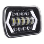 Carcasa De Faro Cuadrada De 7 Pulgadas,9003/h4 Led Faros NISSAN Pick-Up