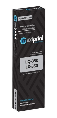 Cinta Epson Lx350 Compatible Maxiprint Lq350 Lx350 S015631