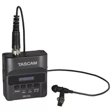 Grabadora De Audio Digital Tascam Dr-10l + Micro Lavalier !!