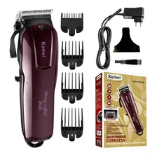 Máquina Kemei Km-2600 Profissional Cabelo Corte Recarregável