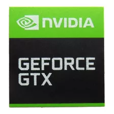 Sticker Original Nvidia Geforce Gtx 1.7 X 1.8cm