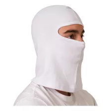 Capuz Térmico Balaclava Frio Touca Ninja Epi Com Ca E Cor Branco Desenho Do Tecido Suedini