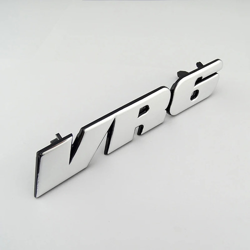 3d Sticker Rojo Vr6 Pegatinas Coche Logo Para Vw Golf Foto 5