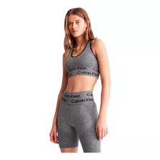 Top Deportivo Calvin Klein Performance Gris Seamless