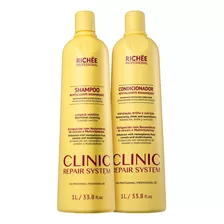 Pack Shampoo Y Acondicionador Clínic Repair Litro Richee