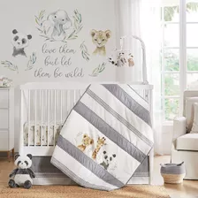 Levtex Baby - Mozambique Crib Bed Set - Baby Nursery Set - B