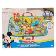 Mouse Around The Town Playmat, 9-piece Figures And Vehi...