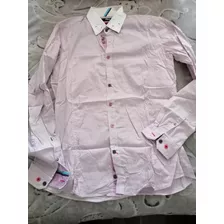 Camisa Europea Tala M Como Nueva