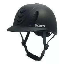 Casco De Equitación Para Niños Montando Caballo Todo Negro