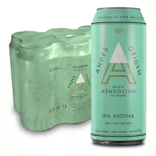 Andes Origen Ipa - Lata - Pack - 6 - 473 Ml