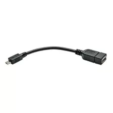 Tripp Lite 6 Cable Otg 2en1 Conector Amicrob Usb 20 A A U052