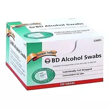 Toallitas Alcohol Swab Pañitos Para Desinfeccion B.d.® X 100