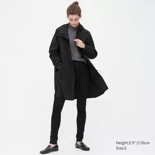 Uniqlo Women Blocktech Coat Piloto Lluvia Original 