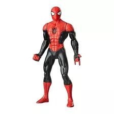 Boneco Marvel Olympus Spider Man Preto Com Vermelho Hasbro