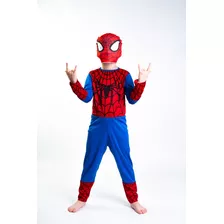 Disfraz Traje De Hombre Araña Para Niños