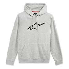 Buzo Con Capucha Ageless Hoodie Grey Alpinestars