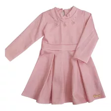 Promoção Vestido Para Bebê Menina Meia Estação 15a20m