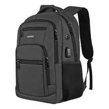 Doxungoo Mochila De Viaje De Negocios Antirrobo Para Portátil Con Puerto De Carga Usb Impermeable Para Portátil De 15,6 Pulgadas Y Notebook