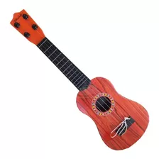 Violao De Brinquedo Laranja 42cm Regulavel Violãoxinho Elite