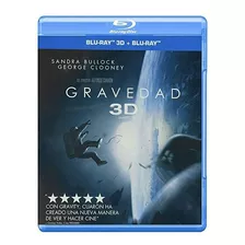 Gravedad Blu Ray 3d Película Nuevo Sandra Bullock