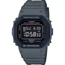 Relógio Casio G-shock Masculino Cinza Dw-5610su-8dr Cor Do Bisel Preto/cinza Cor Do Fundo Preto/cinza