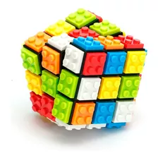 Cubo Mágico 3x3x3 Fanxin Building Blocks Lego Preto