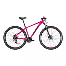 Bicicleta Groove Indie 50 24v Hd Rosa/preto Quadro 15