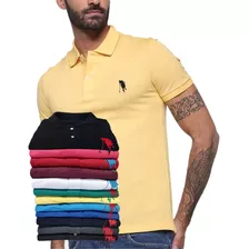 Kit C/2 Camisa Gola Polo Malha Piquet