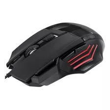 Mouse Gamer Retroiluminado Óptico Usb Luz Rgb Dpi 6 Botones 